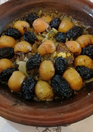 صورة لوصفة طاجين الماعز وسفرجل