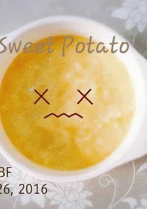 Foto resep Sweet potato for mpasi