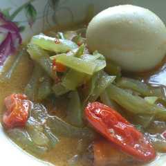 รูปของ Sayur Jepan "Labu siem" ala nasi liwet Solo