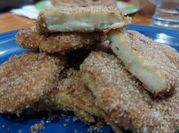 Una foto de leche frita