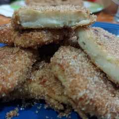 Una foto de Leche frita
