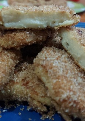 Una foto de Leche frita