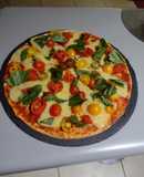 Pizza Margarita súper rápida ⚡