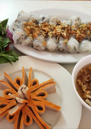 Hình của món Bánh cuốn.