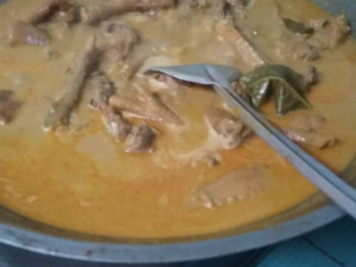 Resep Gulai ayam bakar bumbu kelapa gongseng Yang Rasanya Juara Banget