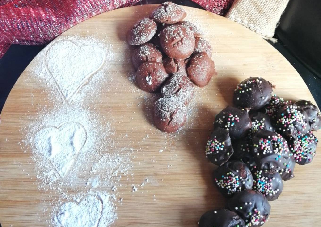 Steamed Choco bites