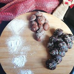 A picture of Steamed Choco bites.