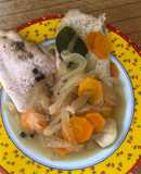 Pechuga de pollo en escabeche