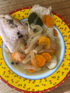 Una foto de Pechuga de pollo en escabeche
