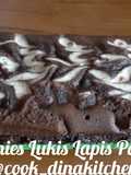 Brownies Lukis Lapis Pandan