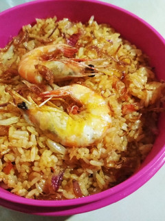 Foto resep Nasi goreng udang
