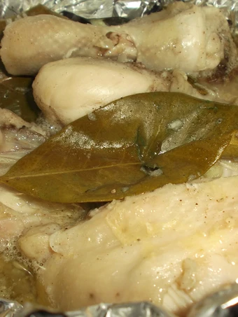 Langkah Gampang Menyiapkan Resep  Ayam kukus simple yang Lezat, Enak