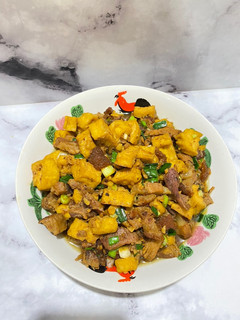 Foto resep Tahu kuning daging masak kecap