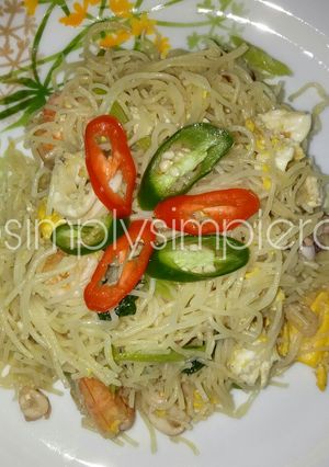 Foto resep Bihun Goreng Kantin Sekolah Ku @ Bihun Goreng Seafood