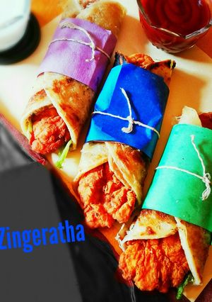 A picture of Hot and Spicy ZINGERATHA.