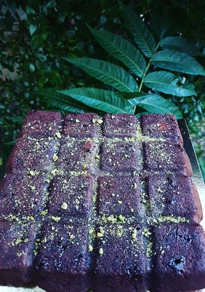 Une photo de Brownie pistaches