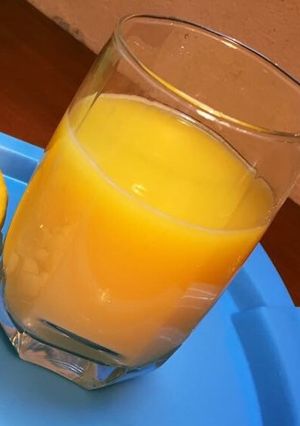 Hình của món Sữa hạt sen bí ngô.