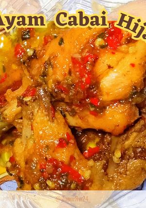 Foto resep Ayam Cabai Hijau
