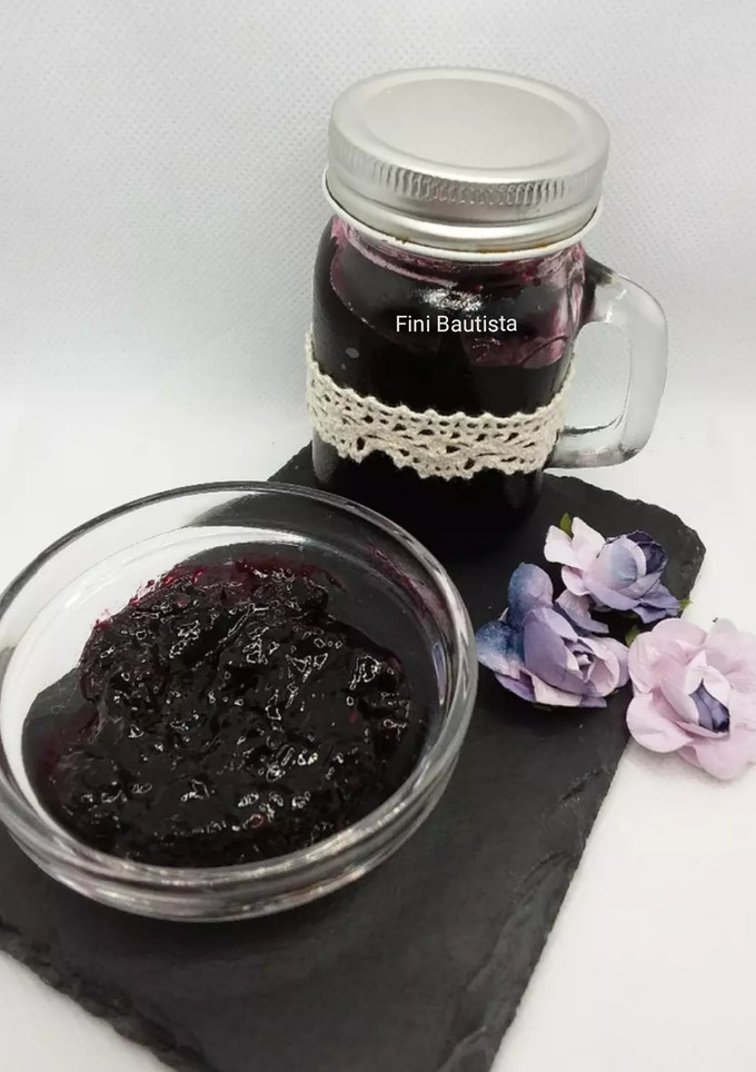 Una foto de Mermelada de arándanos y moras