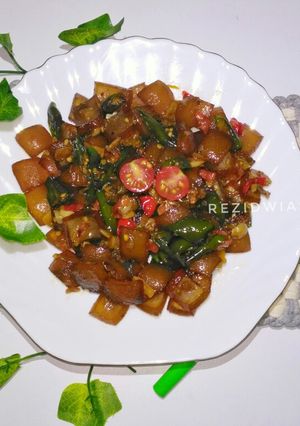 Foto resep Kikil cabai hijau