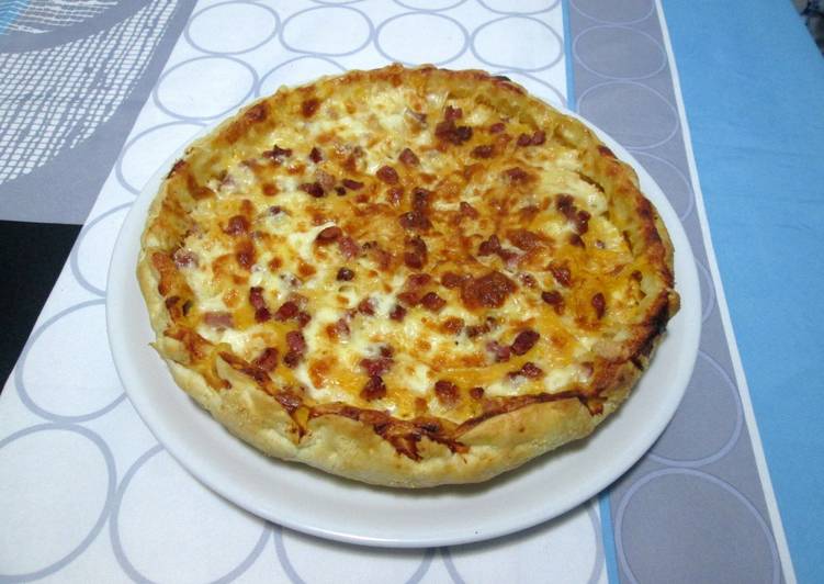 Easiest Way to Make Fatto in casa Torta salata alla zucca con Taleggio e pancetta