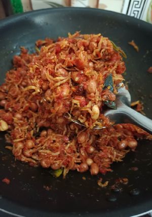 Foto resep Sambal Teri Kacang Medan