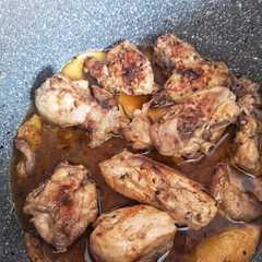 Una foto de Pollo "asado" al limón