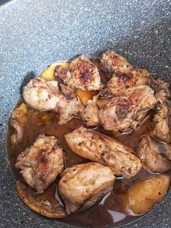 Una foto de Pollo "asado" al limón