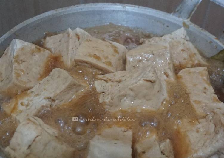 Resep Tahu &amp; Ayam Bacem yang Enak