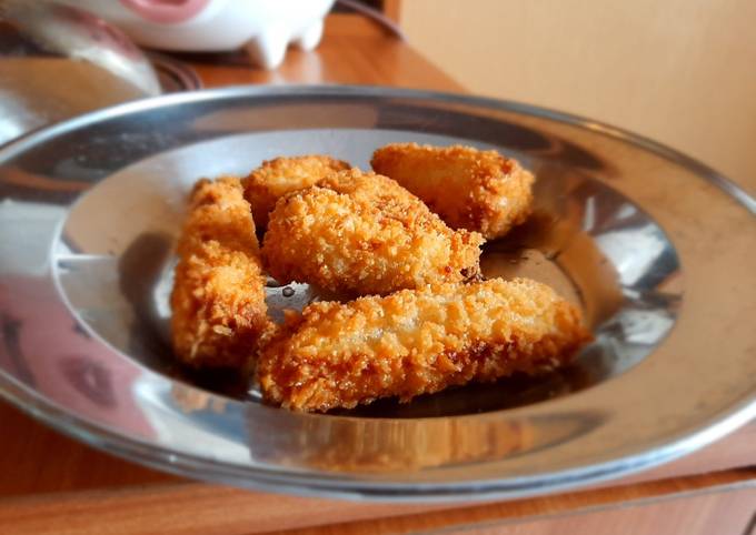 Bagaimana cara membuat Nugget ayam wortel juicy yang spesial