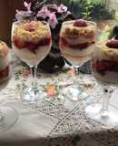 Trifle  de fresas a la Rosita