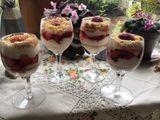 Trifle  de fresas a la Rosita
