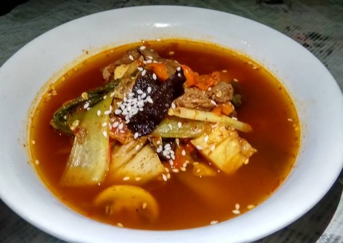 Sukiyaki Tomyam ala Rumahan