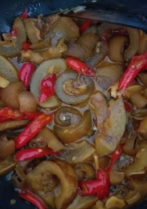 Foto resep Oseng kikil (a.k.a kenyel)