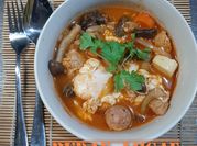 Gambar jamur shimeji egg tofu