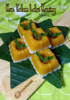 Foto resep Kue Talam Labu Kuning