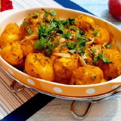 A picture of Nawabi dum aloo.