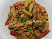 Gambar tempe jamur enoki