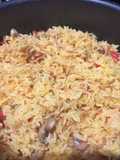 Arroz con Champiñones, Fideos y Tomates