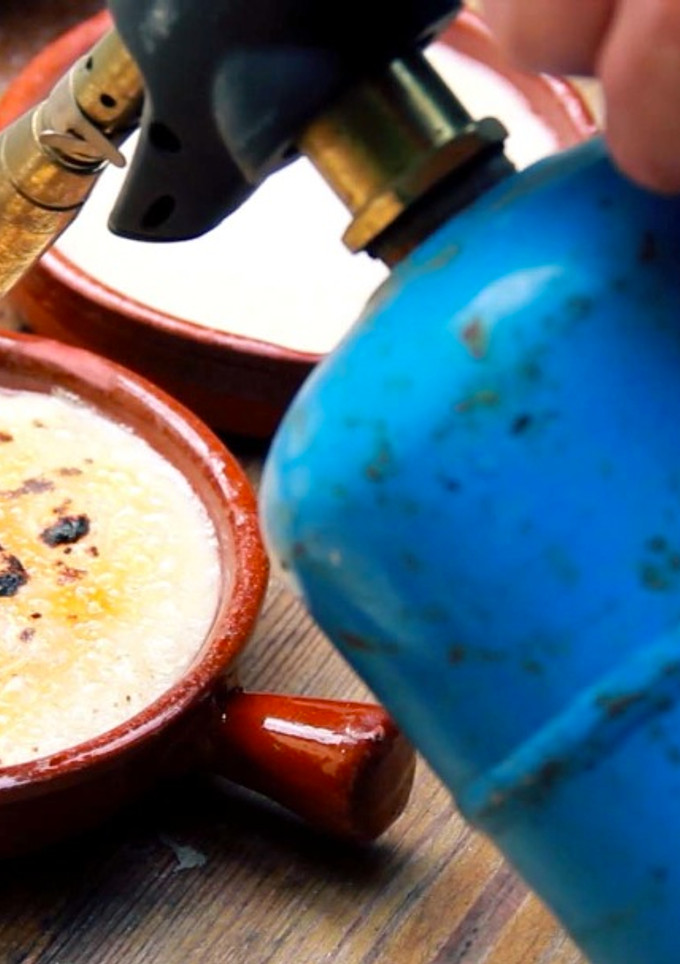 Una foto de Arroz con leche cremoso
