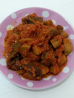 Foto resep Oseng Daging dan Bakso Mercon