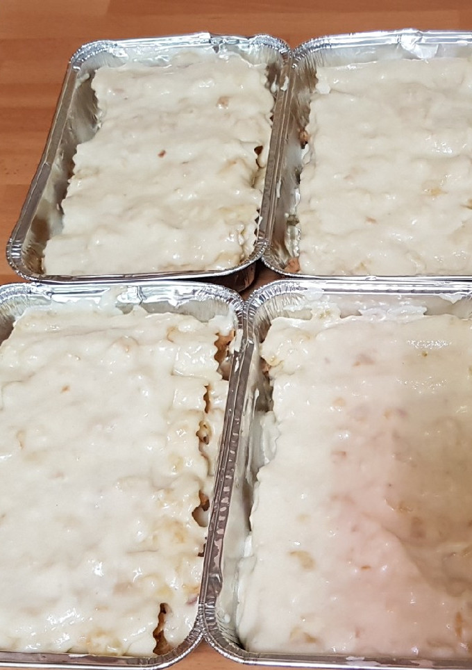 Una foto de Bechamel para canelones sin queso