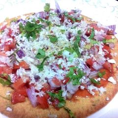 A picture of Khakhra Masala Tostada.