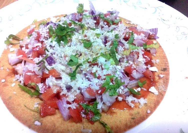 Simple Way to Prepare Any-night-of-the-week Khakhra Masala Tostada