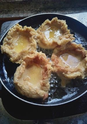 Foto resep Kelopak telur pagar krispi/ mangkuk telur