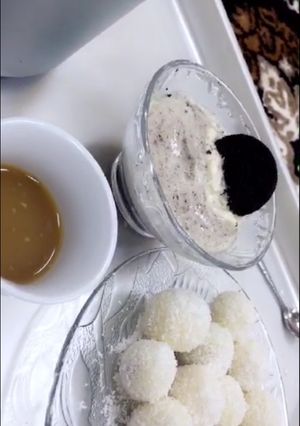 صورة لوصفة حلى الاوريو بجبن كيري❤️