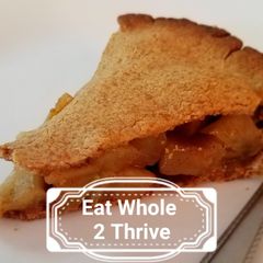 A picture of 100% Spelt Apple Pie.