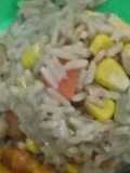 Sopa de arroz a la mantequilla