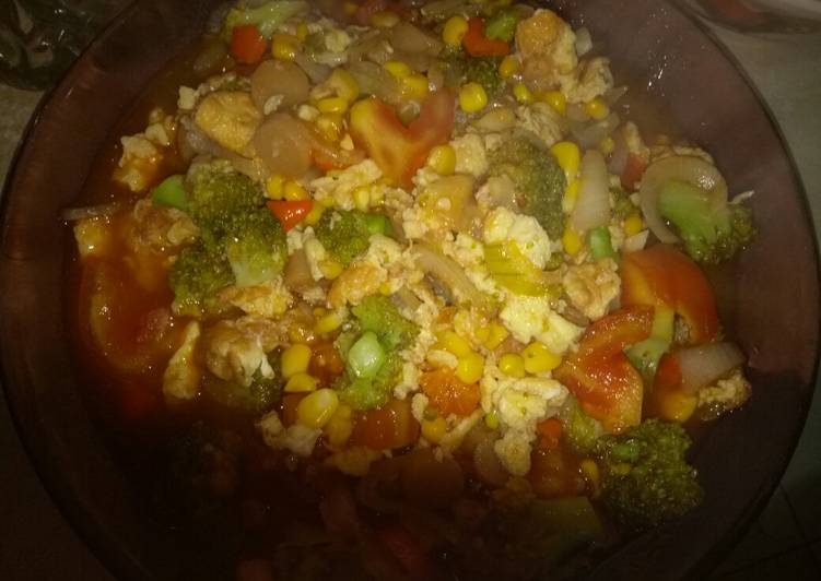 Brokoli campur saus tiram