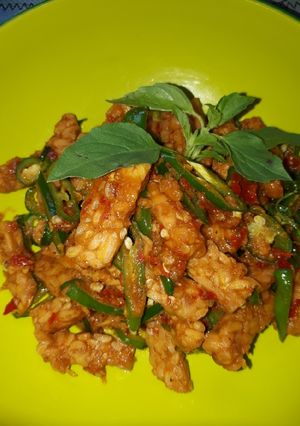 Foto resep Tempe Bumbu Rujak
